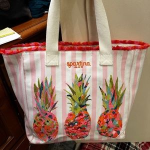 Spartina pineapple tote